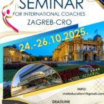 SEMINAR FOR INTERNATIONAL COACHES, 24.-26.10.2025., ZAGREB, CROATIA
