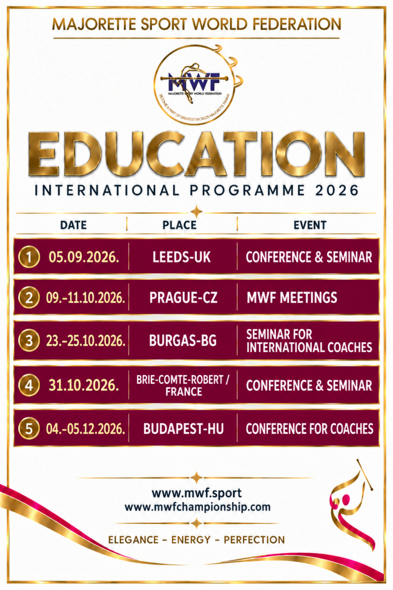 MWF EDUCATION INTERNATIONAL PROGRAMME, 2026